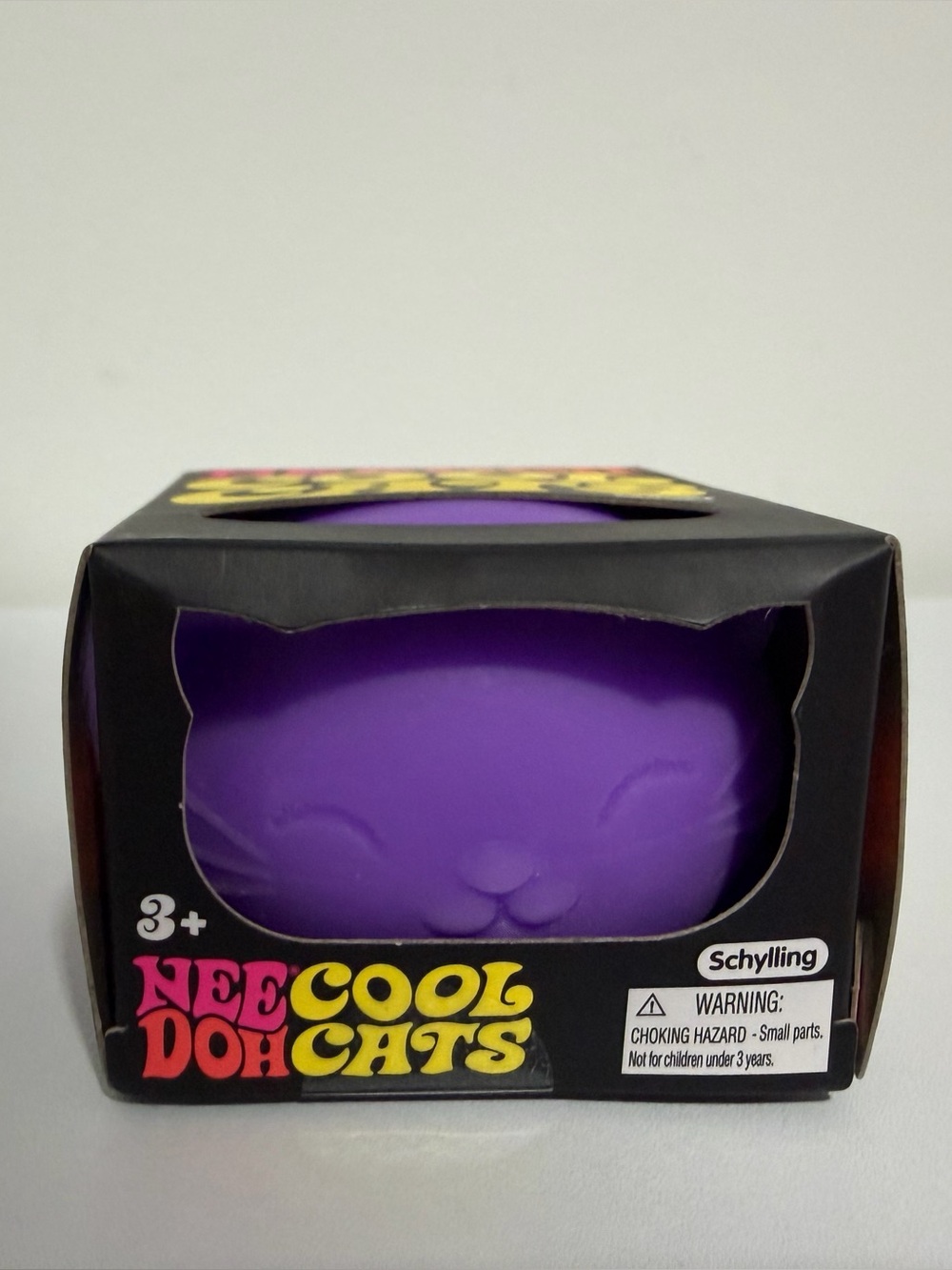 PURPLE NeeDoh Cool Cats✨🐱 squishy fidget toy new
